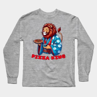 Pizza lion Long Sleeve T-Shirt